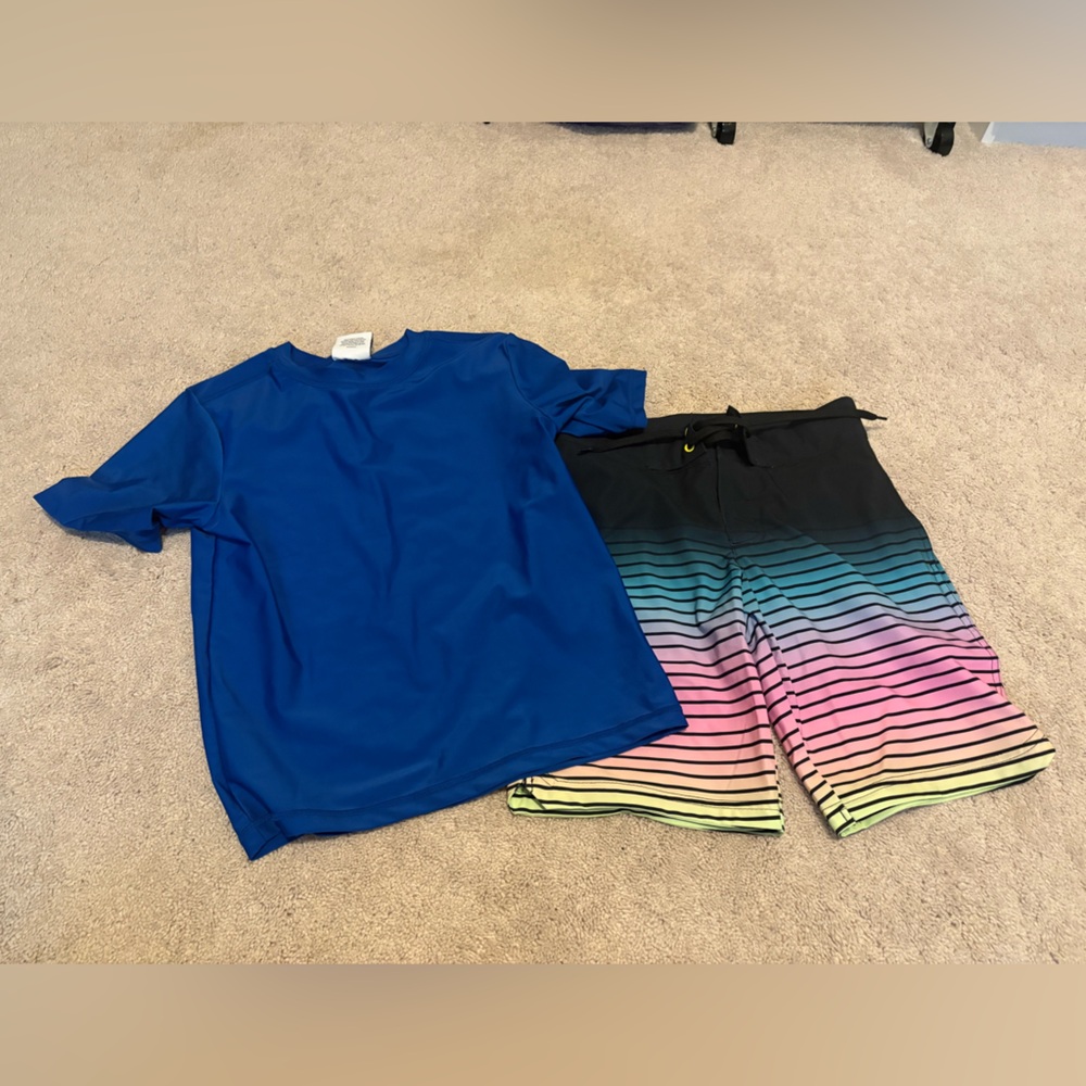 Boys swimsuit set, size 10/12